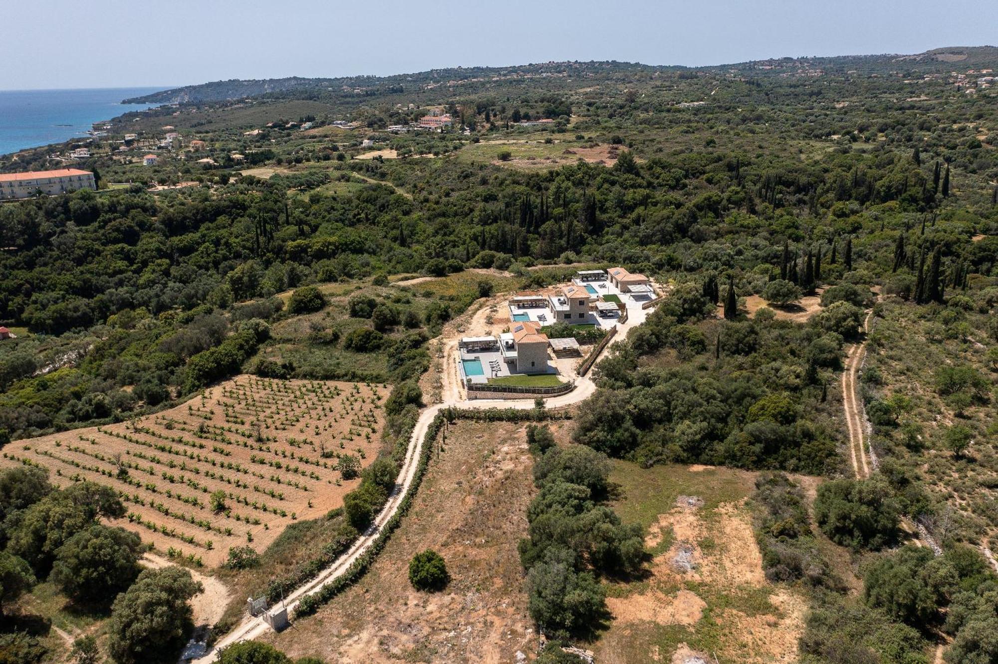 Kefalonia Stone Villas - Villa Petros Kefalonica Trapezaki  Exterior foto