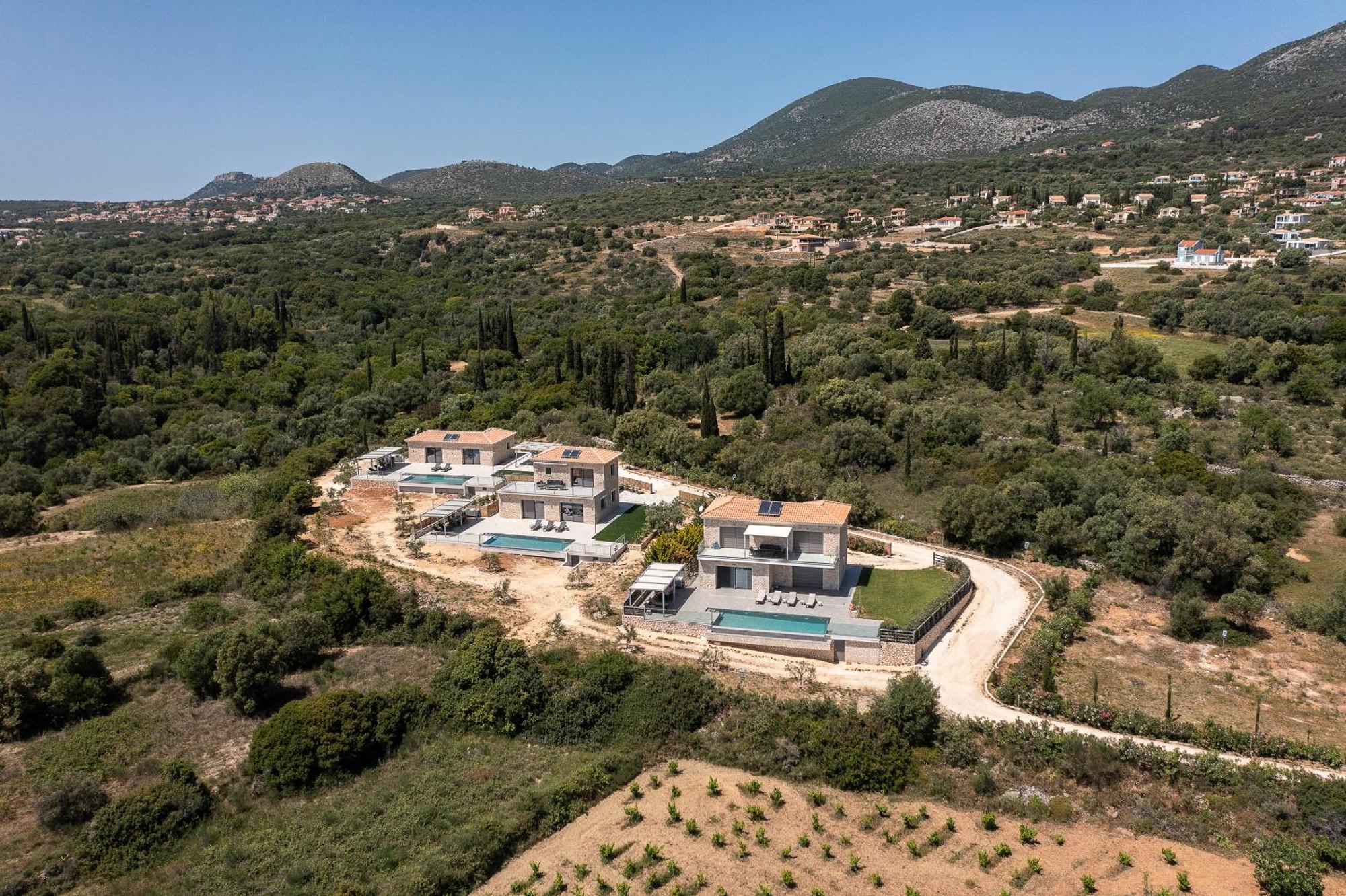 Kefalonia Stone Villas - Villa Petros Kefalonica Trapezaki  Exterior foto